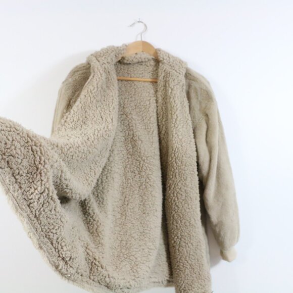 *Pur Serenity Sherpy Oversized Sweatshirt - Picture 14 of 16